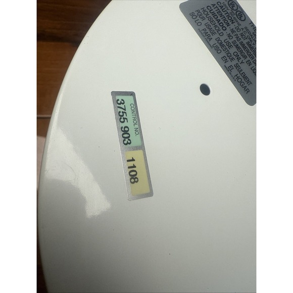 Vintage Rival Crock Pot 3755 Slow Cooker 5.5 Qt Oval Herb Garden Stoneware - Picture 12 of 16